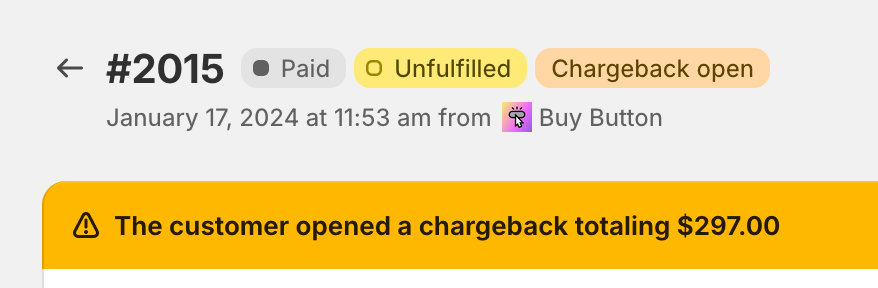 Chargeback Recovery Fee - Jinger Sanders